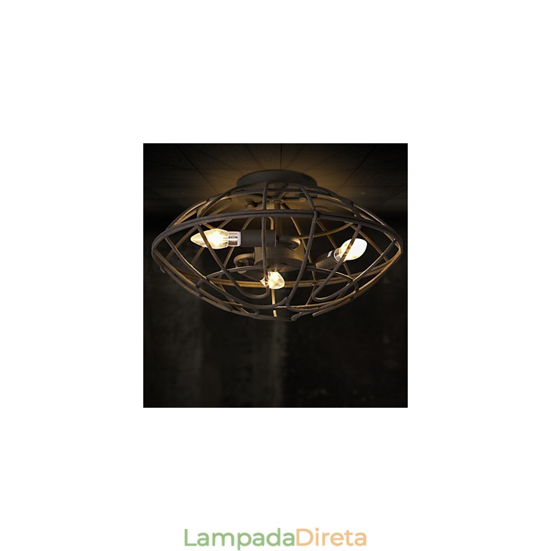 Pintura estilo retrô mini metal montagem embutida