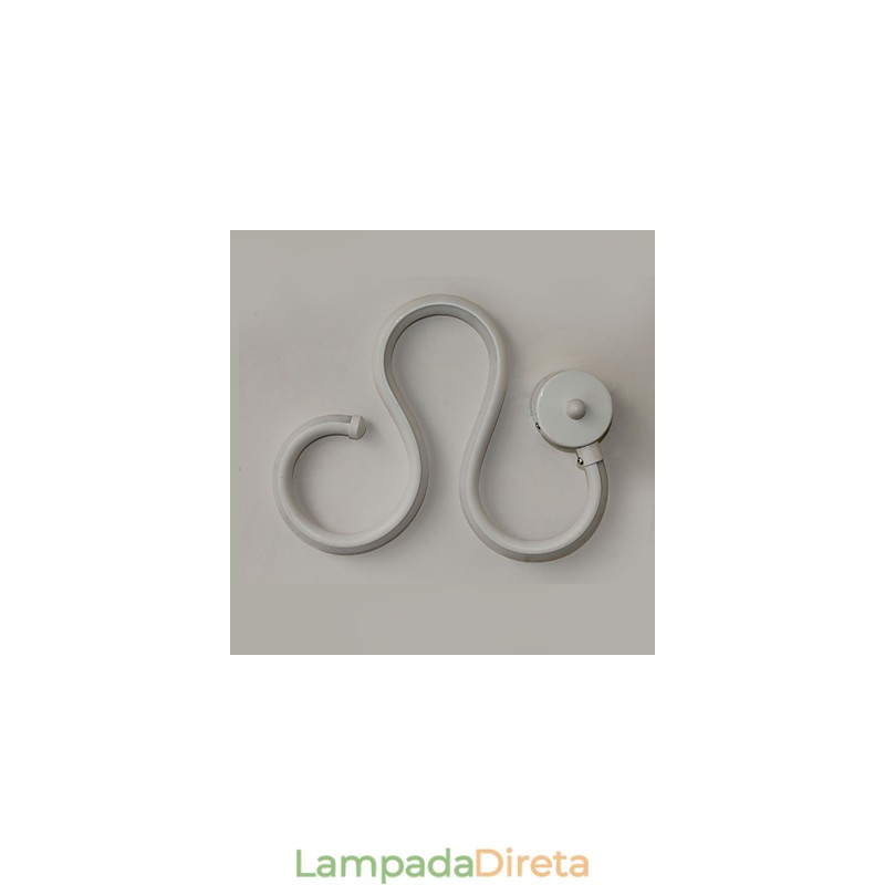 Lâmpada minimalista moderna Lâmpada de alumínio Lâmpada de cabeceira de quarto Decoração Designers Iluminação de corredor em forma Lâmpadas criativas para sala de estar