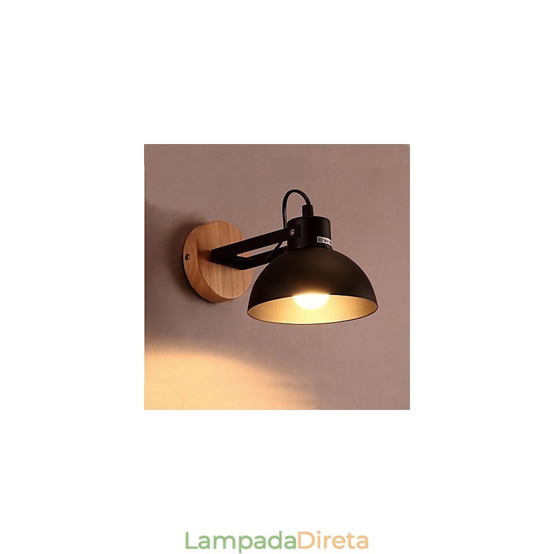 Pintura moderna contemporânea rústica Lodge FeatureDownlight Wall Sconces Wall Light