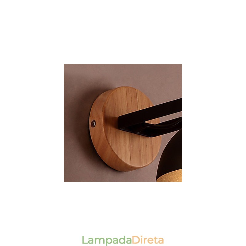 Pintura moderna contemporânea rústica Lodge FeatureDownlight Wall Sconces Wall Light