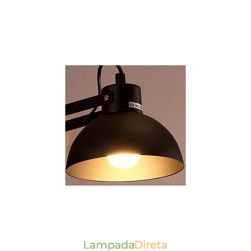 Pintura moderna contemporânea rústica Lodge FeatureDownlight Wall Sconces Wall Light