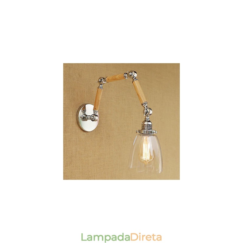 Recurso de galvanoplastia retrô country para proteção ocular de braço oscilante Luzes de braço oscilante