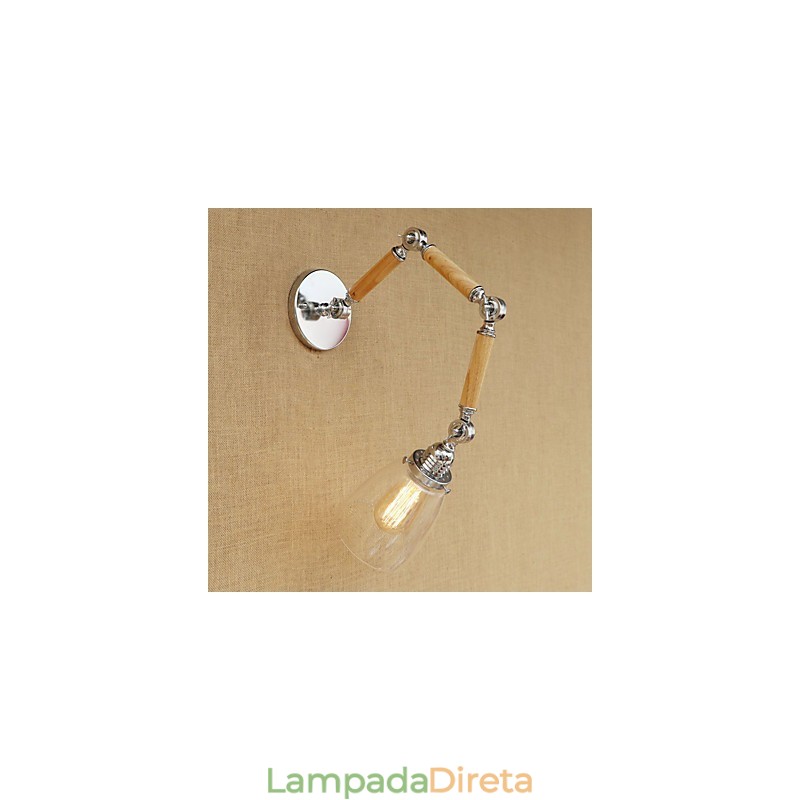 Recurso de galvanoplastia retrô country para proteção ocular de braço oscilante Luzes de braço oscilante