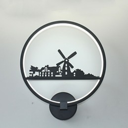 Pintura Contemporânea Moderna Característica para Luzes de Parede de Luz Ambiente Luz de Parede
