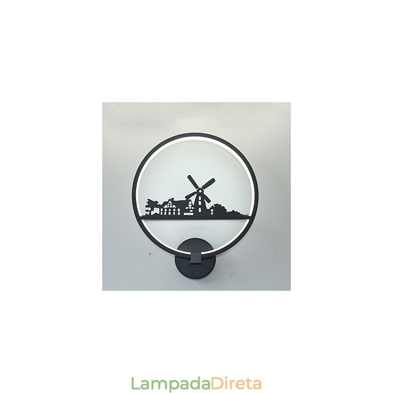 Pintura Contemporânea Moderna Característica para Luzes de Parede de Luz Ambiente Luz de Parede