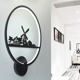 Pintura Contemporânea Moderna Característica para Luzes de Parede de Luz Ambiente Luz de Parede