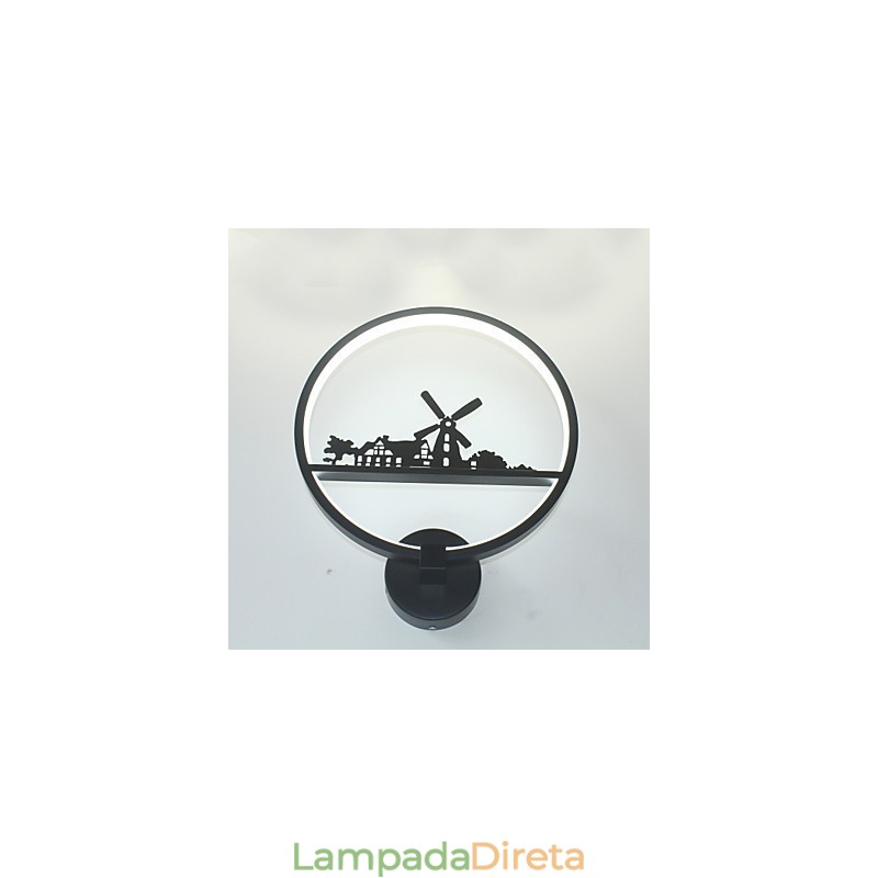 Pintura Contemporânea Moderna Característica para Luzes de Parede de Luz Ambiente Luz de Parede