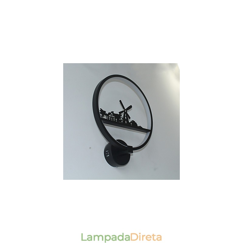 Pintura Contemporânea Moderna Característica para Luzes de Parede de Luz Ambiente Luz de Parede