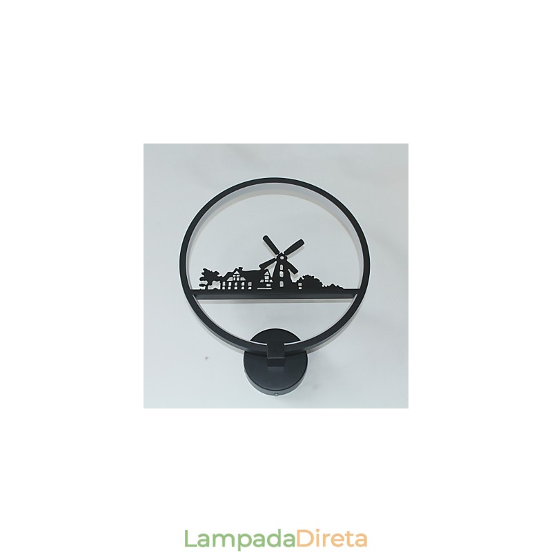 Pintura Contemporânea Moderna Característica para Luzes de Parede de Luz Ambiente Luz de Parede