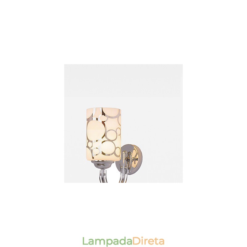 Luminária de parede metálica moderna contemporânea embutida e de teto Hugger, luminária de parede com destaque