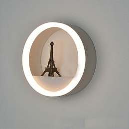 Pintura contemporânea moderna integrada, recurso de pintura contemporânea para arandelas de parede com luz ambiente