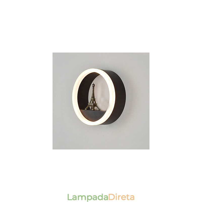 Pintura contemporânea moderna integrada, recurso de pintura contemporânea para arandelas de parede com luz ambiente