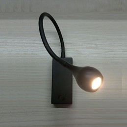 Luminária de parede moderna contemporânea com luz ambiente