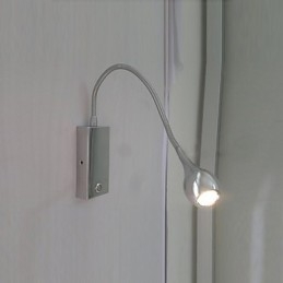 Luminária de parede moderna contemporânea com luz ambiente