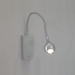 Luminária de parede moderna contemporânea com luz ambiente