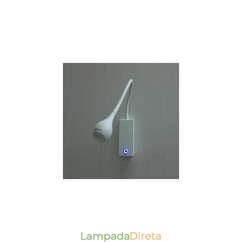 Luminária de parede moderna contemporânea com luz ambiente