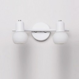 Luminária de parede de vidro moderna contemporânea com luz ambiente, arandelas de parede, luminária de parede