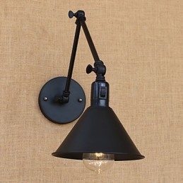 Recurso de pintura retrô country para braço oscilante estilo mini proteção ocular downlight luzes de braço oscilante