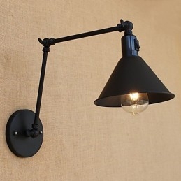 Recurso de pintura retrô country para braço oscilante estilo mini proteção ocular downlight luzes de braço oscilante