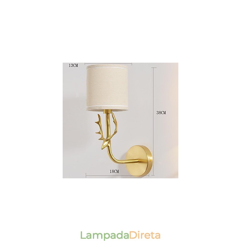 Simples Vintage Tradicional Clássico Latão Recurso para Mini Estilo Luz Ambiente Arandelas de Parede Luz de Parede