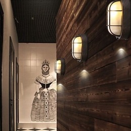 Luminária de parede moderna contemporânea com luz ambiente