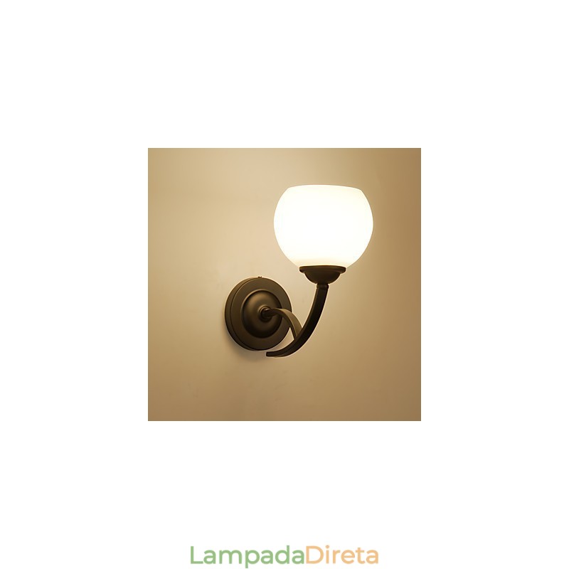 Pintura Contemporânea Moderna Característica Arandelas de Parede de Luz Ambiente Luminária de Parede