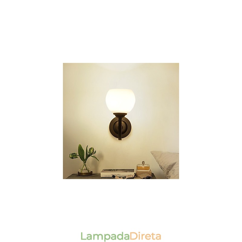 Pintura Contemporânea Moderna Característica Arandelas de Parede de Luz Ambiente Luminária de Parede
