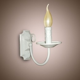 Luminária de parede moderna simples, vela, lâmpada de cabeça única, lâmpada de cabeceira para corredor