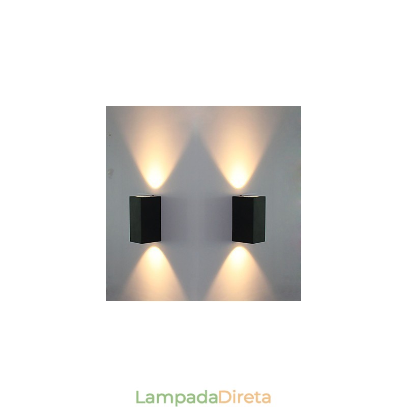 Luminárias de parede IP65 à prova d'água para exterior