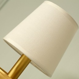 Simples Country Tradicional Clássico Latão Recurso para Mini Estilo Uplight Wall Sconces Luz de Parede