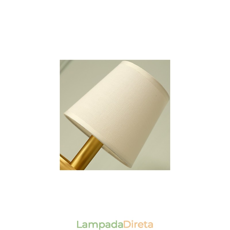 Simples Country Tradicional Clássico Latão Recurso para Mini Estilo Uplight Wall Sconces Luz de Parede