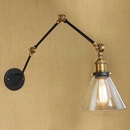 Pintura retrô vintage simples para proteção ocular com braço oscilante e luz ambiente