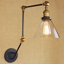 Pintura retrô vintage simples para proteção ocular com braço oscilante e luz ambiente