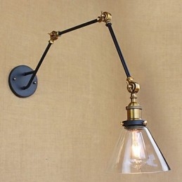 Pintura retrô vintage simples para proteção ocular com braço oscilante e luz ambiente