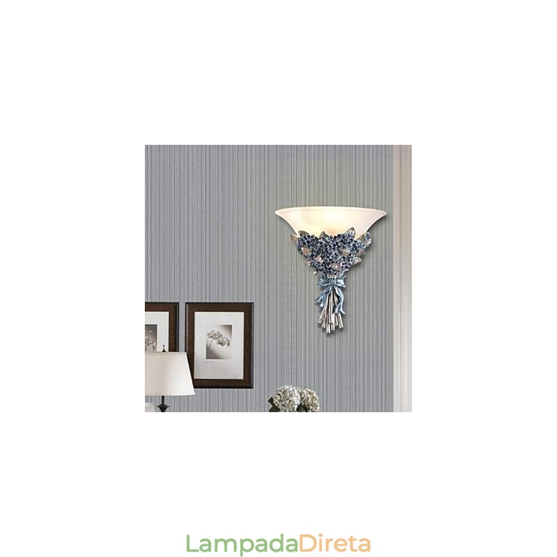 Pastorale Malerei Wand Lampe Wand Gang leuchtet eine amerikanische Harz Wandleuchten