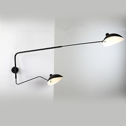 Luminária de parede vintage estilo industrial loft americano para quarto, sala de jantar, sala de café e bar, decoração de parede