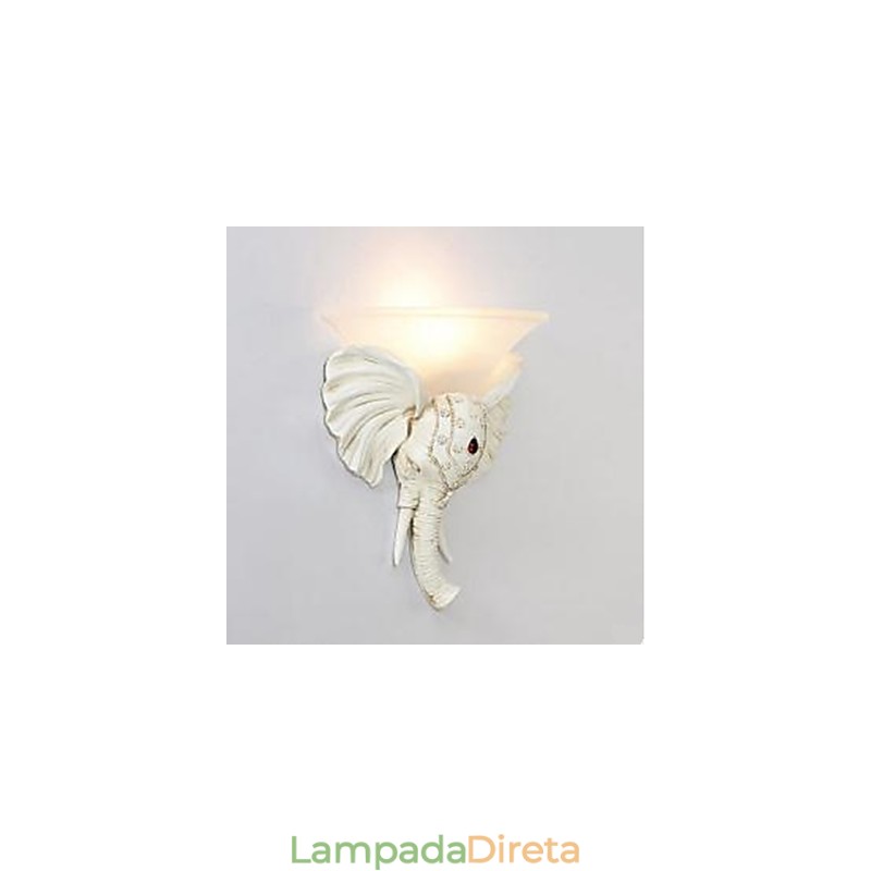 Luminária de parede continental Luminária de parede para sala de estar Luminária de parede criativa americana para sala de estar