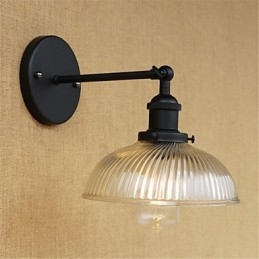 Pintura retrô country para proteção ocular em estilo mini, arandelas de parede com luz ambiente