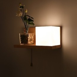 Recurso country para proteção ocular estilo mini, arandelas de parede com luz ambiente, luminária de parede
