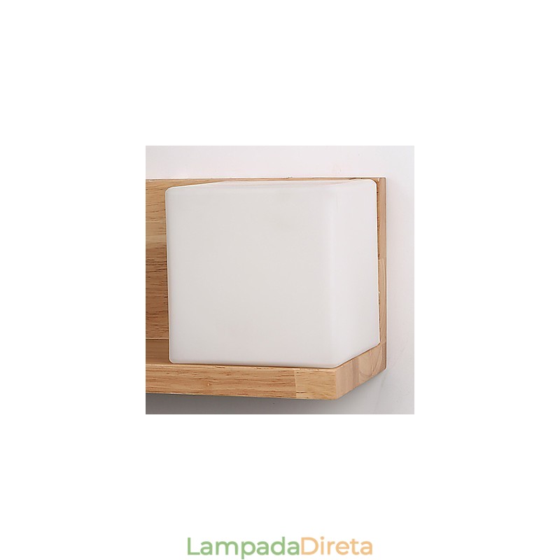 Recurso country para proteção ocular estilo mini, arandelas de parede com luz ambiente, luminária de parede