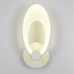 Luminárias de parede modernas estilo simplicidade acrílico sala de estar corredor quarto quartos de hotel lâmpada de cabeceira