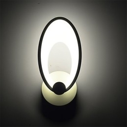 Luminárias de parede modernas estilo simplicidade acrílico sala de estar corredor quarto quartos de hotel lâmpada de cabeceira