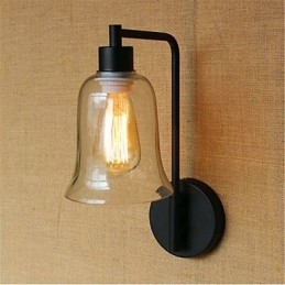 Recurso de acabamento em óxido preto rústico para braço articulado para luz ambiente