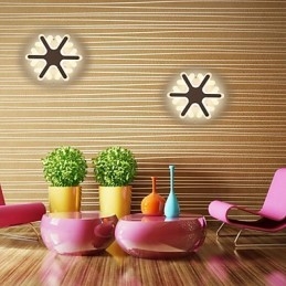 Luminárias de parede modernas estilo simplicidade acrílico sala de estar corredor quarto quartos de hotel lâmpada de cabeceira