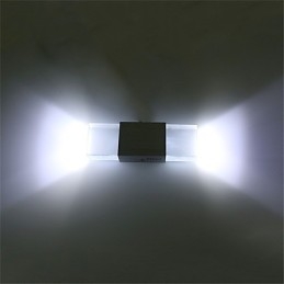 6 Soquetes de Tubo Fluorescente Moderno Contemporâneo Brilhante Característica para Luz Ambiente Arandelas de Parede Luz de Parede
