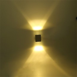 6 Soquetes de Tubo Fluorescente Moderno Contemporâneo Brilhante Característica para Luz Ambiente Arandelas de Parede Luz de Parede