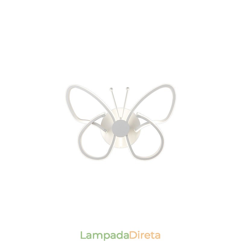 Luminárias de parede modernas em forma de borboleta, criativas, de metal e acrílico, para sala de estar, corredor, quarto, quartos de hotel, abajur de cabeceira