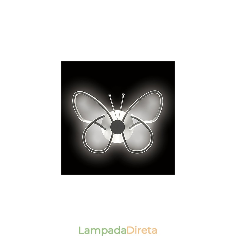 Luminárias de parede modernas em forma de borboleta, criativas, de metal e acrílico, para sala de estar, corredor, quarto, quartos de hotel, abajur de cabeceira
