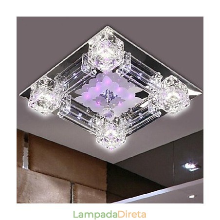 Moderno Contemporâneo Cristal Galvanizado Vidro Montagem Embutida Moderno Contemporâneo Cristal Galvanizado Vidro Montagem Embutida