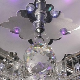 Moderno Contemporâneo Cristal Galvanizado Vidro Montagem Embutida